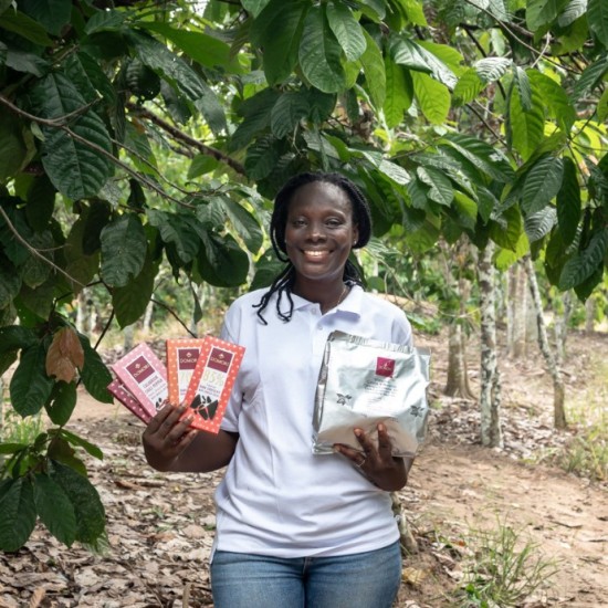 Storie di forza e di cacao - dialogo con Estelle Konan